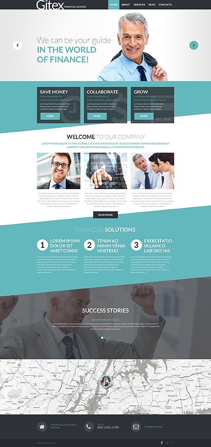 
Financial Advisor WP Template
