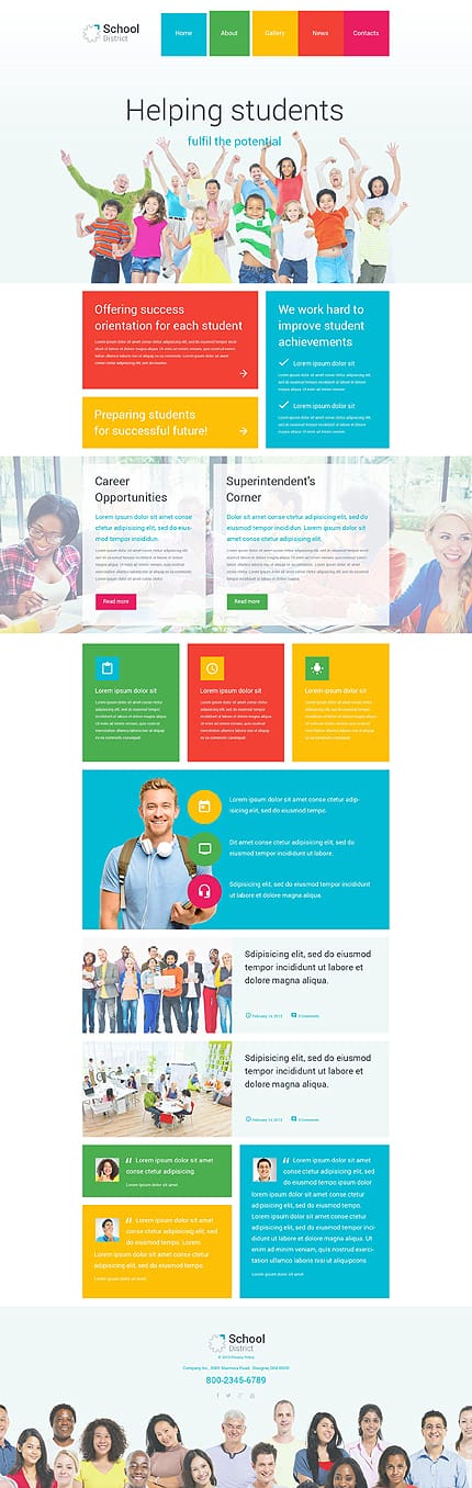 
Education Organization WordPress Theme
