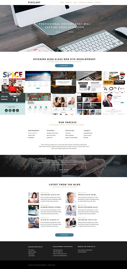 
Website Design WordPress Theme
