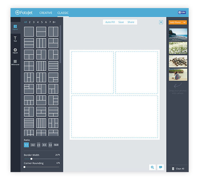 Online Photo Collage Editor + Creator