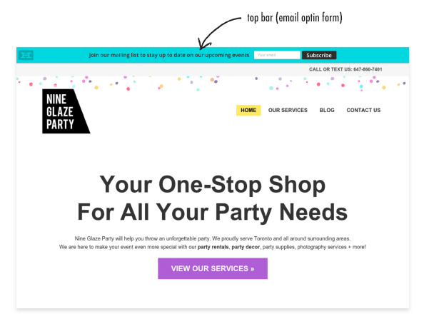 Hello Bar Alternative