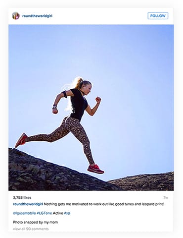 Instagram Brand Ambassadorship