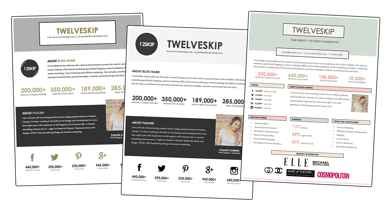 Media Kit Sample