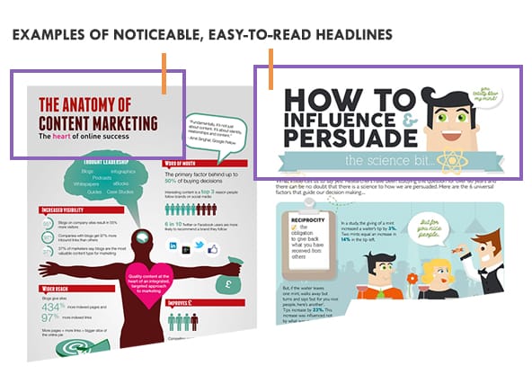 Easy to Read Headlines