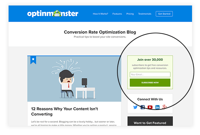 Social Proof Email Subscriber