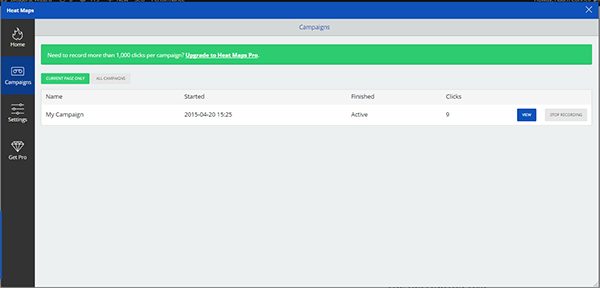 setting up my new campaign