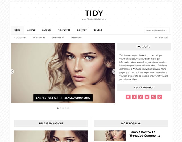 The Tidy Theme