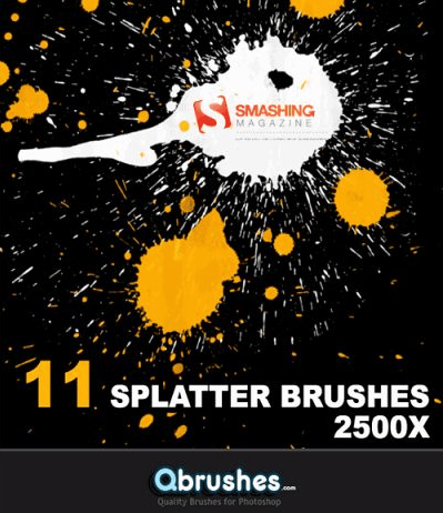 11SplatterBrushes
