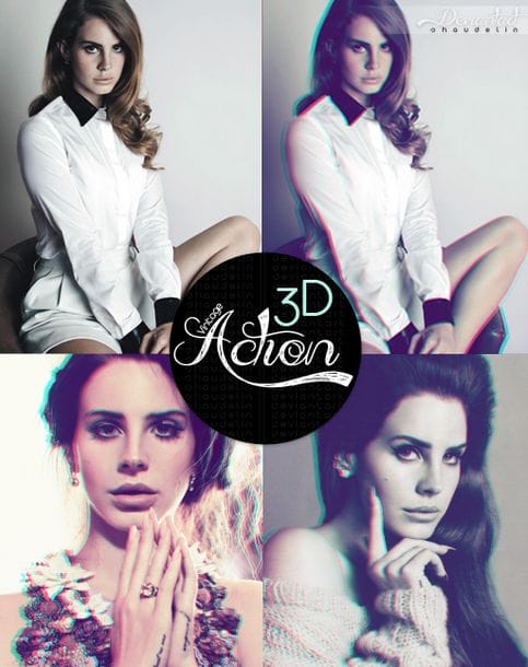 Action - Vintage 3D