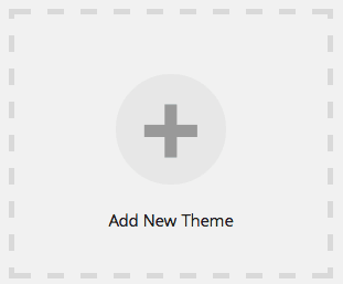 Add New Theme