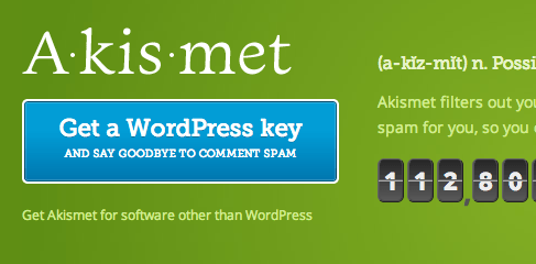 Activate Akismet Plugin