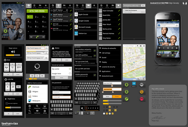 AndroidGUIPSD