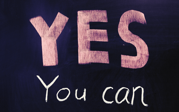 you can do it!