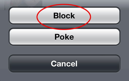 Select Block option