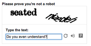 CAPTCHA sucks