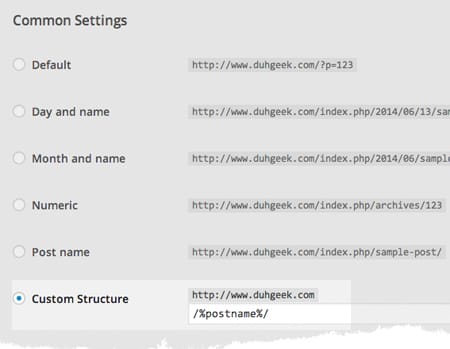 Edit Custom Structure