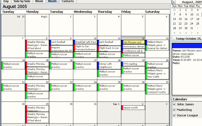 clear sync calendar