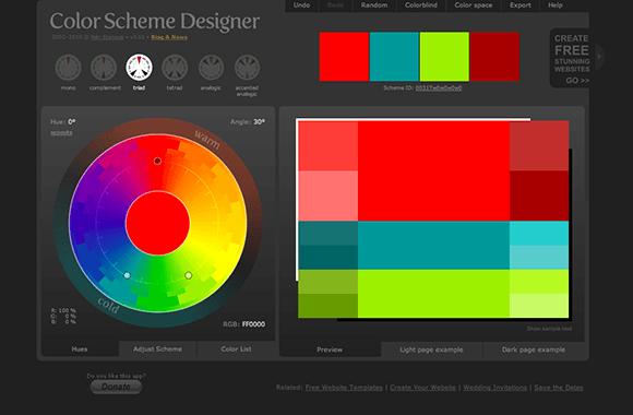 Color Scheme Desginer