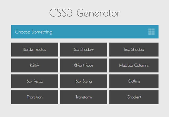 CSS3Generator