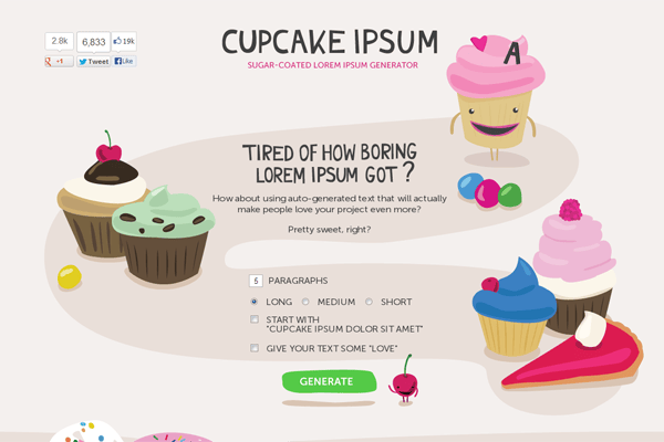 CupcakeIpsum