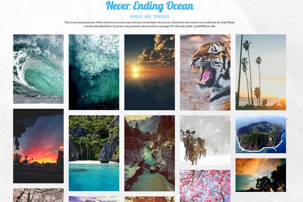 Never Ending Ocean Theme
