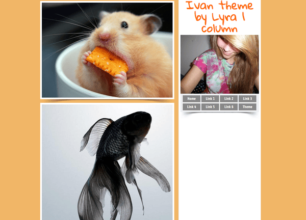 Ivan Tumblr Theme