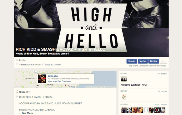Size Cover for FB Event