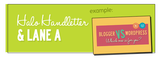  Halo Handletter & Lane A