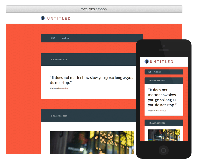 Footnote Tumblr Layout