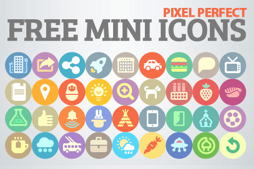 Free Mini Icons for Web and Mobile