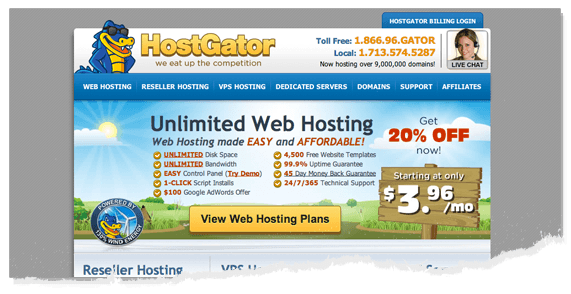 HostGator WordPress Hosting
