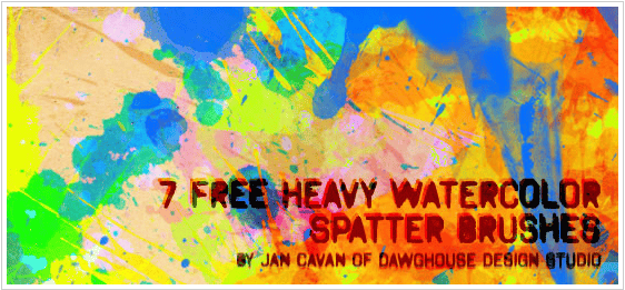 HWColorSplatterBrushes