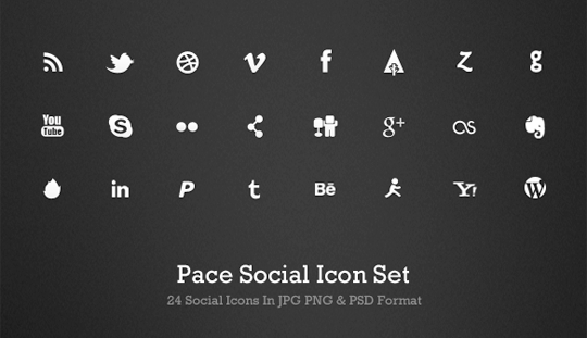 Pace Social Icon