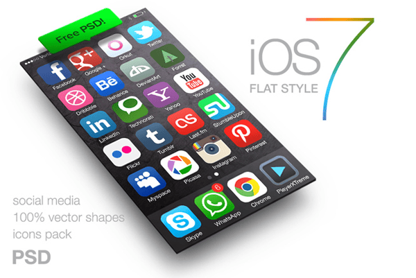IOS7FlatStyle