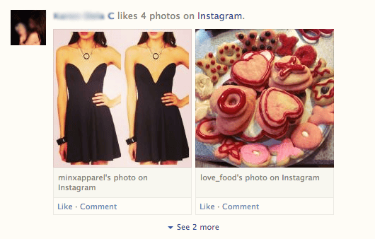 Like photo on Instagram