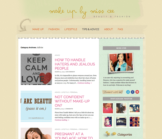 Fashion Blog Make Up By Miss Cee