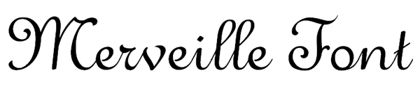 MerveilleFont