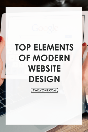 Top Elements of Modern Web Design