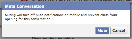 What happens to your muted messages?
