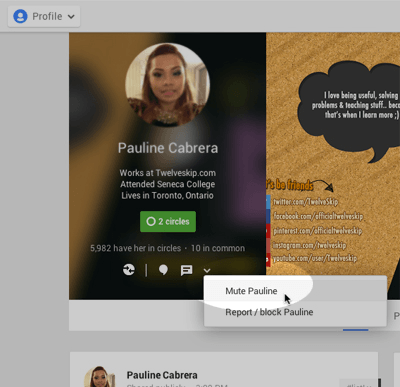 stop getting notifications from someone