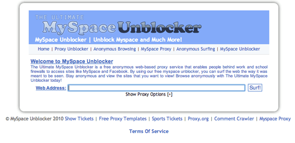 Myspace-unblocker.org