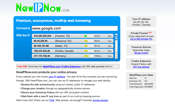New IP now