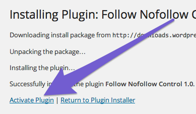 Activate the plugin
