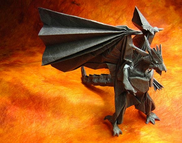 Divine Dragon Origami