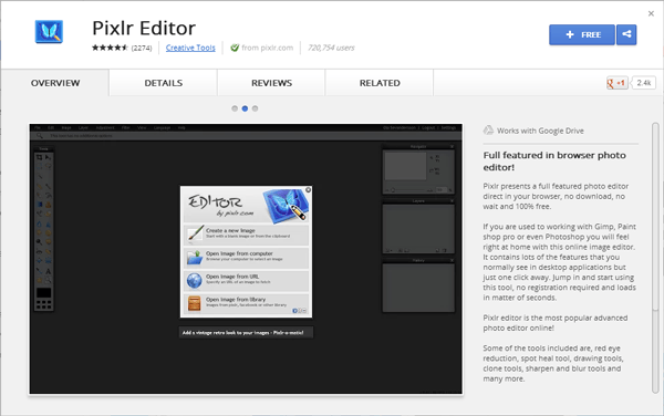 PixlrEditor
