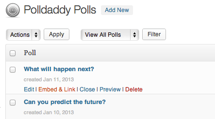 Polldaddypolls