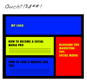 terrible color schemes