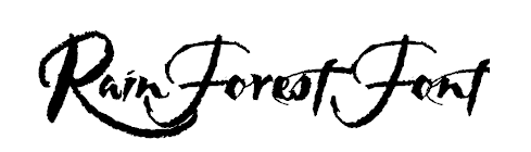 RainForestFont