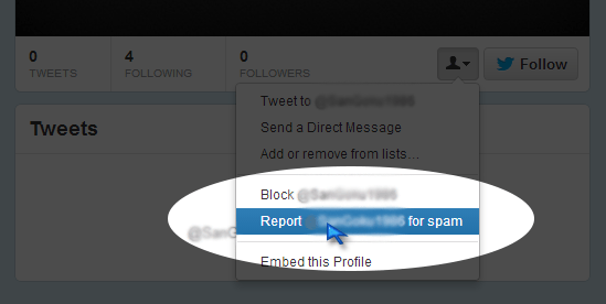 ReportSpamTwit