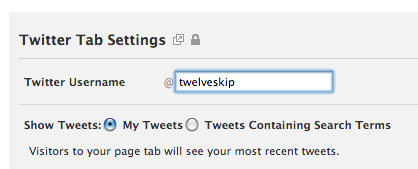 Add Twitter To Your Facebook Page